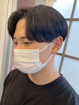 バイフィフス 原宿/表参道(by fifth) センターパート/毛流れパーマ/ニュアンスパーマ