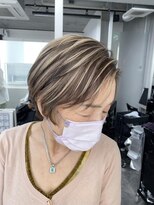 レディアル 大宮(REDEAL ope.)&nbsp;【白髪手術】　ショートヘア　白髪手術ハイライト