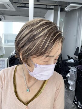 レディアル 大宮(REDEAL ope.) 【白髪手術】 ショートヘア 白髪手術ハイライト