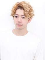 ルックグッドストア(LOOK GOOD STORE)&nbsp;束感ツーブロックマッシュパーマウルフ波巻きスキンフェード227