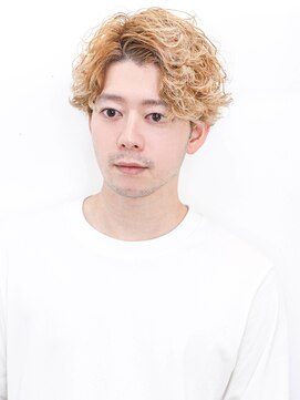 ルックグッドストア(LOOK GOOD STORE) 束感ツーブロックマッシュパーマウルフ波巻きスキンフェード227