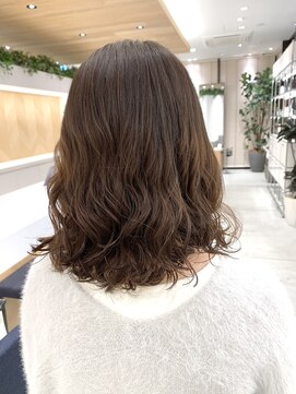 ステアケース 武蔵小杉店(stair:case) 2022秋冬人気髪型 セミディゆるふわデジタルパーマ