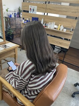 レティス(REttice) ロング×オリーブグレージュ