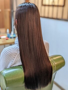 髪のエステ専門店 ヌーク(nuuk) 髪質改善/縮毛矯正/蒲生/城東/美髪/ピンクブラウン