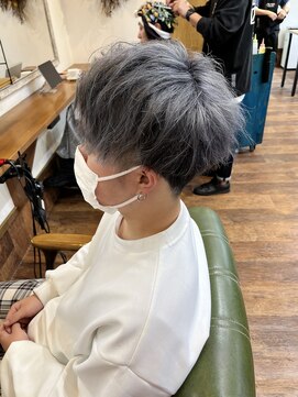 ブランチ(branch) メンズショート×ホワイトシルバー