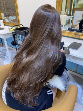 ロンドアベニール 北千住(Lond avenir) 髪質改善　クリアベージュ　西田大樹