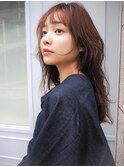 ニュアンスカラー 20代30代40代大人可愛いくびレイヤー