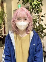 ヲタク(wotaku.)&nbsp;ホワイトピンク+ダブルカラーインナーカラーケアブリーチ