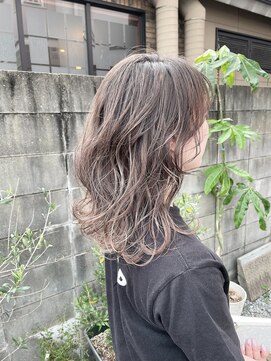 ダット(Dat) グレージュ×ラフバレイヤージュ/20代30代40代