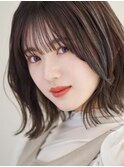 イメチェンヘアスタイル ハッシュカット フルバング 似合わせ
