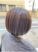 【トガシ】ブリーチなし!ピンクブラウンカラー♪