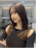 【TAISEI】フェイスレイヤーカット&透明感グレージュ