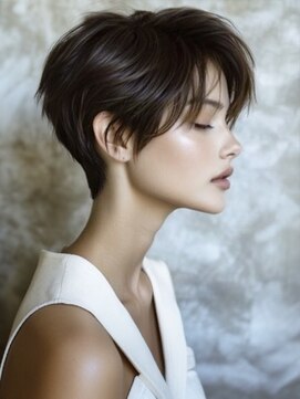 アルトリスト(Altruist Aging×HAIR&SPA) ★暗めカラーグランマッシュフェイスフレーミングデザインカラー