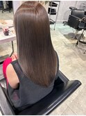 大人かわいいエギョモリ ミルクティーブラウン ひし形シルエット