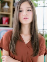 カバーヘア ブリス 北浦和(COVER HAIR bliss)&nbsp;透明感オリーブグレージュレイヤーロングc6北浦和20代30代40代