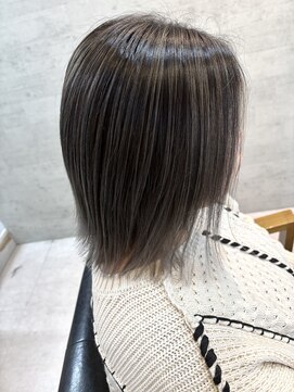 シャルムヘアー(charme hair) グレージュバレイヤージュ
