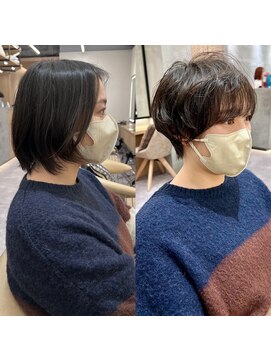 ロンドプロフィール 浦和(Lond profil) Lond.海気　大人丸みショート