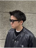 #メンズショート × #ダークグレージュ