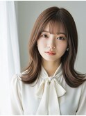 イメチェン/美髪/外ハネボブ/ワイドバング/髪質改善/縮毛矯正