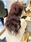 【阿部菜乃花】ロングパーマ時短セット簡単ニュアンスパーマ