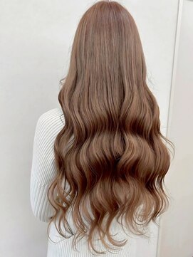 ビューティービースト 新宿店(beauty:beast) ロングスタイル/フォギーベージュ/ウェーブ
