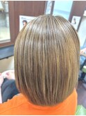 ハイライト×イエローベージュ