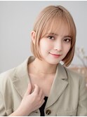 ミルクティー８/池袋美容室/髪質改善カラー/白髪ぼかし/縮毛矯正