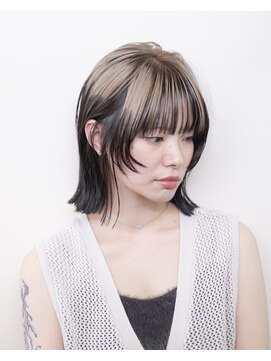 ルプラ ガーデン(le-pla garden) ボブ#切りっぱなし#ブリーチ#ルーツカラー#豊橋#豊川#田原