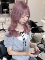 ランテルディ 渋谷(LANTERDIT)&nbsp;【LANTERDIT】ハイトーンピンク/ラベンダー/レイヤー/Risa