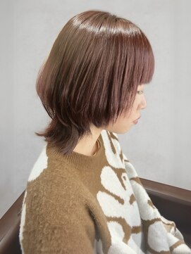 ニュイ 高槻 阪急茨木店(nui) ミディアムヘア/暗めカラー/グランマッシュ/茨木