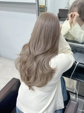 オズ 郡山駅前店(OZ) 郡山で人気!透明感ベージュロング