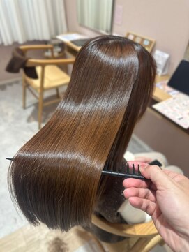 メルク ユニ(merc.uni) ココアベージュ髪質改善カラー12.3