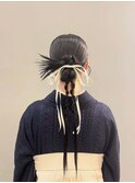 《moeka》 着物ヘア、袴着付けヘアセット