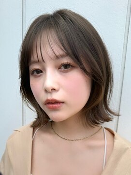 ロンドプランタン 恵比寿(Lond Printemps) 大人ガーリー/ミニボブレイヤー/ミディアムレイヤーカット