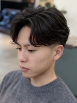 シーフ 千葉(Cyf) ニュアンスパーマ/毛流れセンターパート/千葉駅/メンズパーマ/関