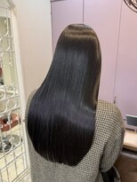 ジーテ(gite) ブラックバイオレット×ピチキュア【横浜/髪質改善/縮毛矯正】