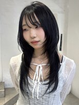 ゼスト パーク(ZEST PARK)&nbsp;韓国ハッシュカットシャギーレイヤー顔まわりウルフ　kanon