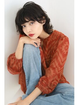 モナザスカイ 栄(MONA the SKY) 【MONA】コテ巻き風パーマ/ニュアンスパーマ/外国人風ヘア