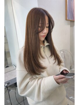 エリンヘア(ELIN hair.) ロングレイヤー クリアベージュ