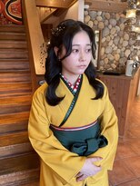 ラパンセベージュ(LA PENSEE BEIGE) LAPENSEE/beige/奥村/卒業式ヘアセット