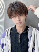 アグ ヘアー イコール 新小岩店(Agu hair equal)&nbsp;《Agu hair》前下がりマッシュ【numberA.×BLEACHi】マット