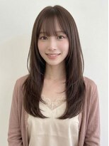 ブロッサム アネックス 成増店(Blossom) 髪質改善レイヤーナチュラルブラウン艶感ブリーチなしカラー美髪