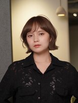 ロッカ 銀座中央通り店(LOCCA)&nbsp;骨格ストレートに似合うくびれボブ/外ハネ
