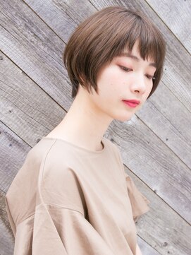 リリアン 青山(relian) コンパクトショートボブで小頭カット☆relian青山☆