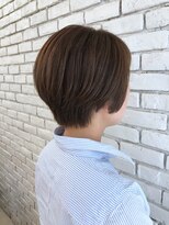 ヘアポケット スタイル店(HAIR POCKET) 乾かすだけでまとまるショート×グレージュ