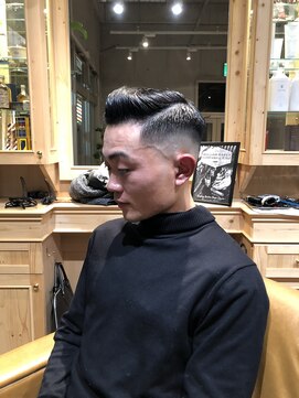 宮崎理容院 並木坂店 ポンパドール