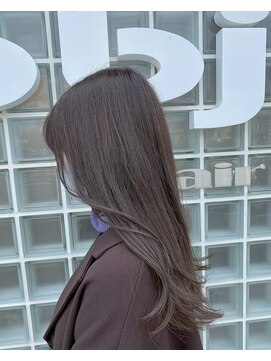 ヘアメイク オブジェ(hair make objet) 韓国スタイル BLACK PINK ジスカラー