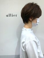 カルムアリエ(CALME allier) 丸みのあるショート　ナチュラルバランス　王道ベージュ