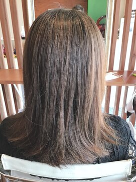 ピールアーク(peal ark) ナチュラルな透明感♪抜け感ラベンダーベージュカラー