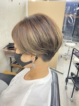 刈り上げショート|ハンサム